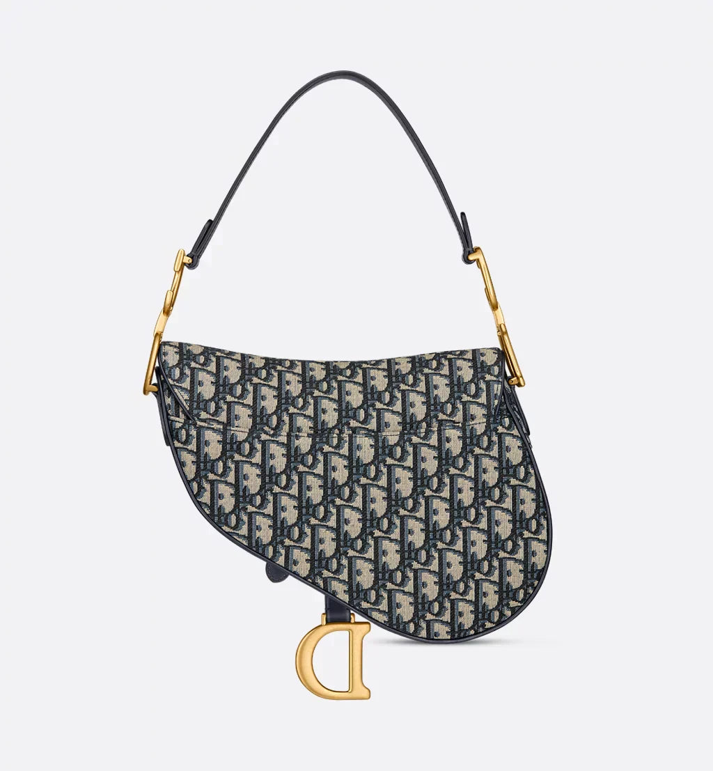 Saddle Bag With Strap - Blue Edition