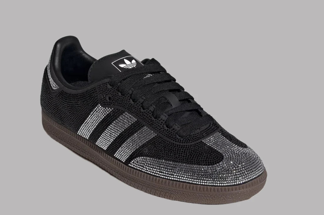 SAMBA OG STRASS BLACK SILVER