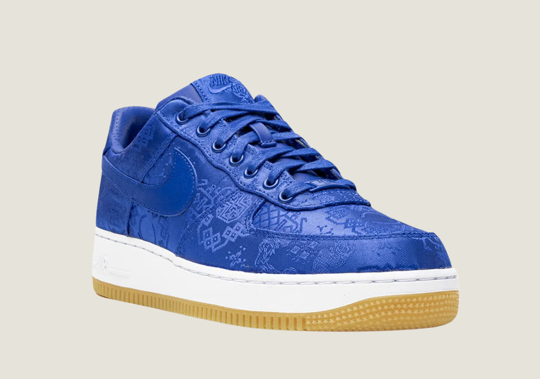 Air Force 1  Cl Blue Silk