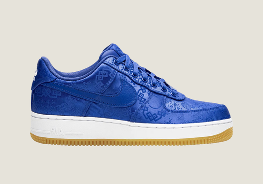 Air Force 1  Cl Blue Silk