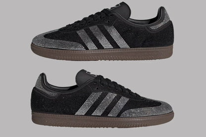 SAMBA OG STRASS BLACK SILVER