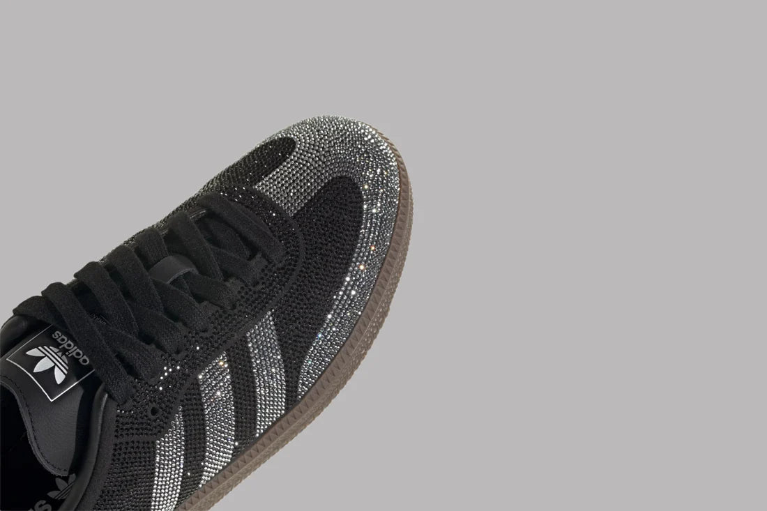 SAMBA OG STRASS BLACK SILVER