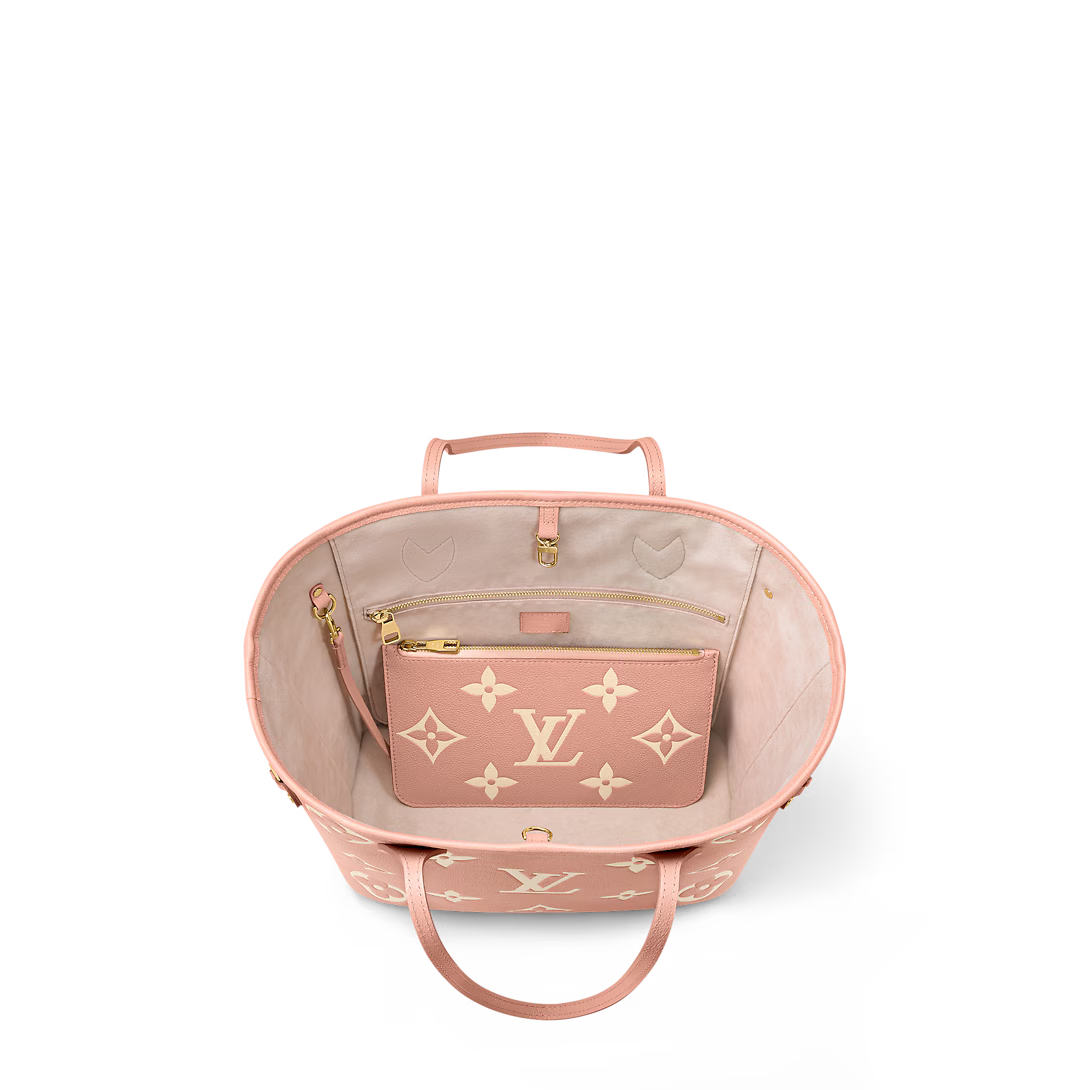 Never Full MM Monogram Empreinte Leather